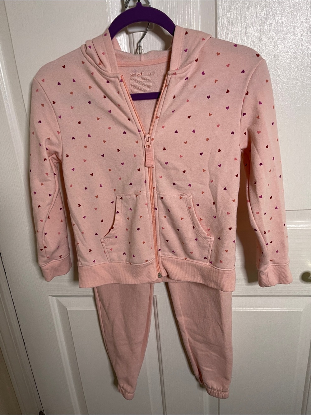 Cat & Jack Kids Light Pink Drawstring Joggers